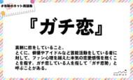 numan用語集「ガチ恋」