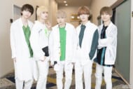 『UniteUp!』JAXX/JAXX集合写真／春賀楽翔 役：masa×桂ほまれ 役：下前祐貴×香椎一澄 役：馬越琢己×若桜 潤 役：坪倉康晴×森ノ宮奏太 役：高本 学
