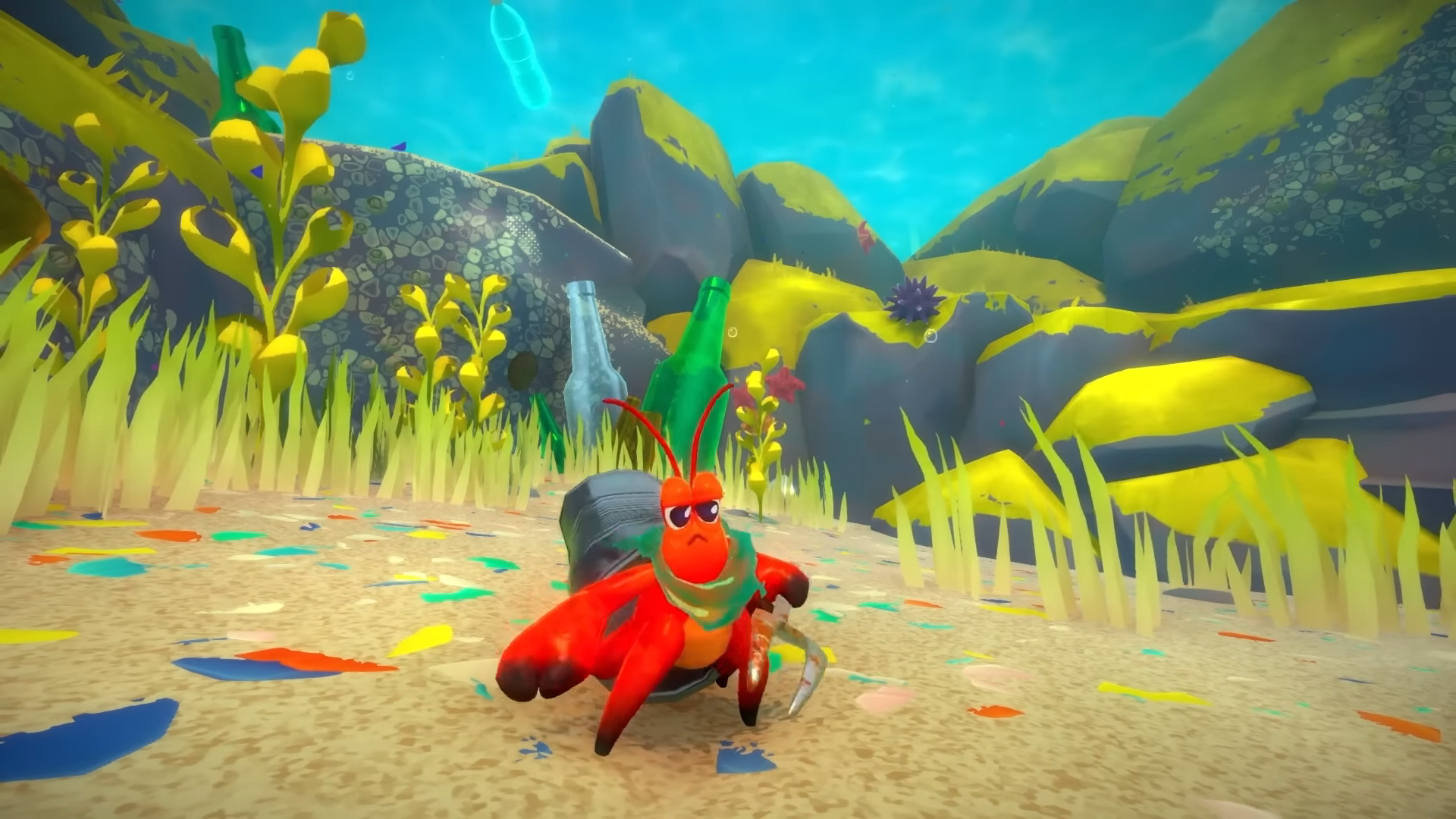 ヤドカリが甲殻類と戦う“ソウルライク”ゲーム『Another Crab’s Treasure』正式に日本でも発売決定。落ちてるごみを装備して奪われた貝殻を取り戻せ!