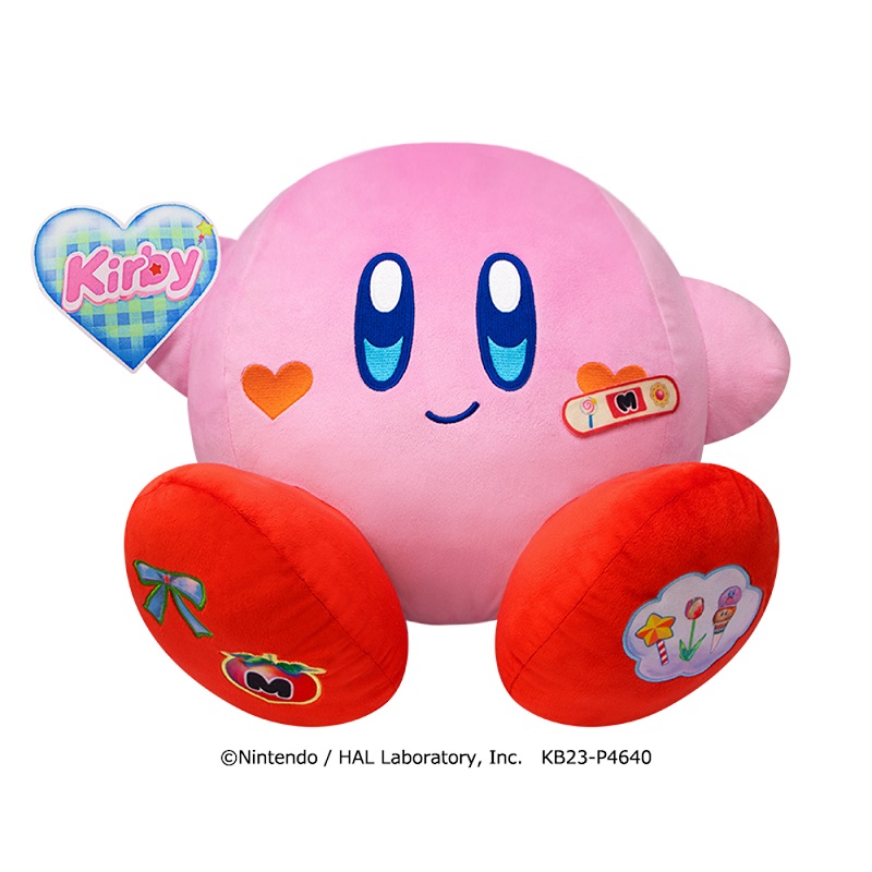 4月13日登場予定 「Kirby×monet BIGぬいぐるみ~OMEKASHI SPECIAL~」 (全1種/約54cm)
