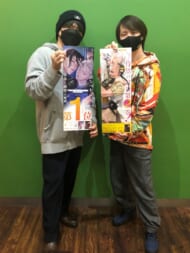 夜明けの唄　アルト役の内田雄馬さん、エルヴァ役の河西健吾さん