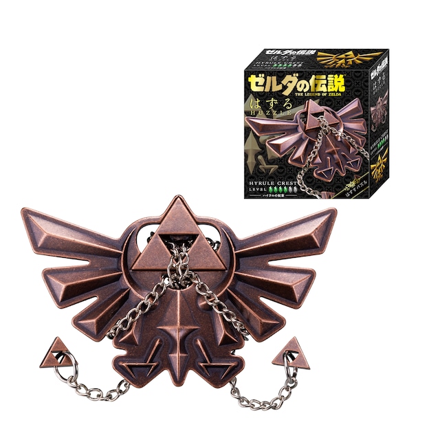 『ゼルダの伝説』とコラボした立体パズルの予約受付が5月12日にスタート。「ハイラルの紋章」や「トライフォース」など全3種類を大人向けパズルとしてラインナップ