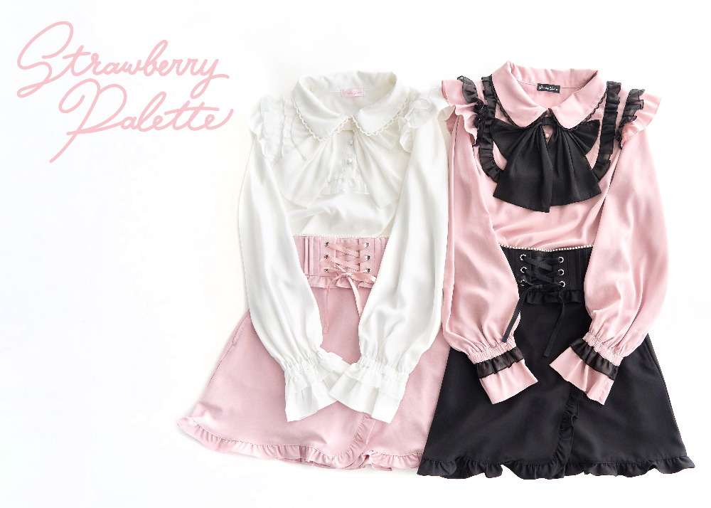 「すとぷり」ななもり。らによるアパレルブランド「Strawberry Palette」新グッズ