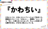 numan用語集「かわちい」
