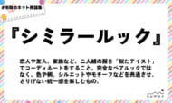 numan用語集「シミラールック」