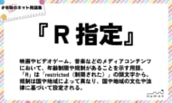 numan用語集「R指定」