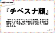 numan用語集「チベスナ顔」