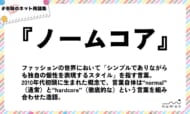 numan用語集「ノームコア」