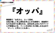numan用語集「オッパ」