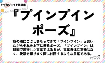 numan用語集「プインプインポーズ」